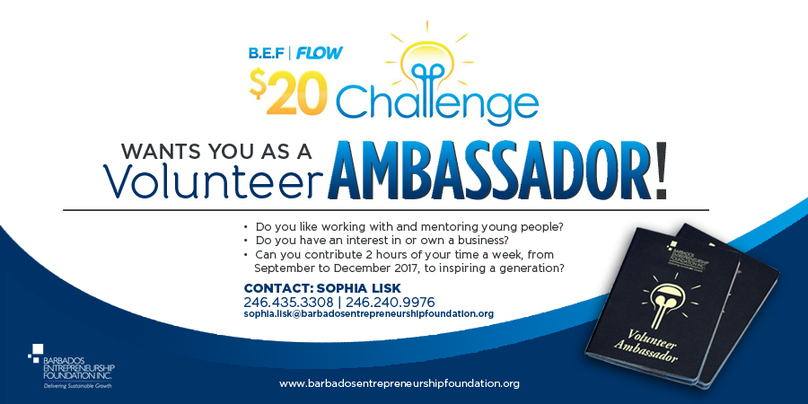 BEF Flow $20 Challenge Wants You as a Volunteer Ambassador!