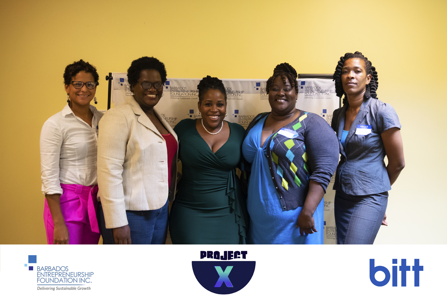 Entrepreneurs get financial boost and encouragement from Bitt and the BEF via Project X