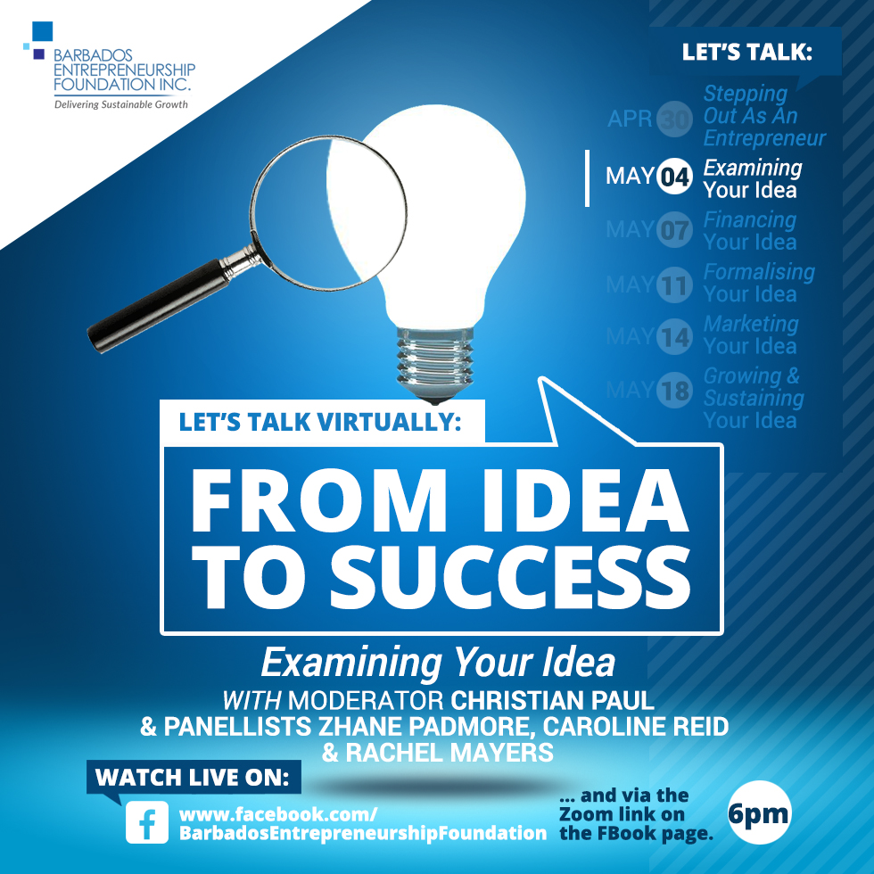 Let's Talk Virtually: From Idea to Success - Examining Your Idea