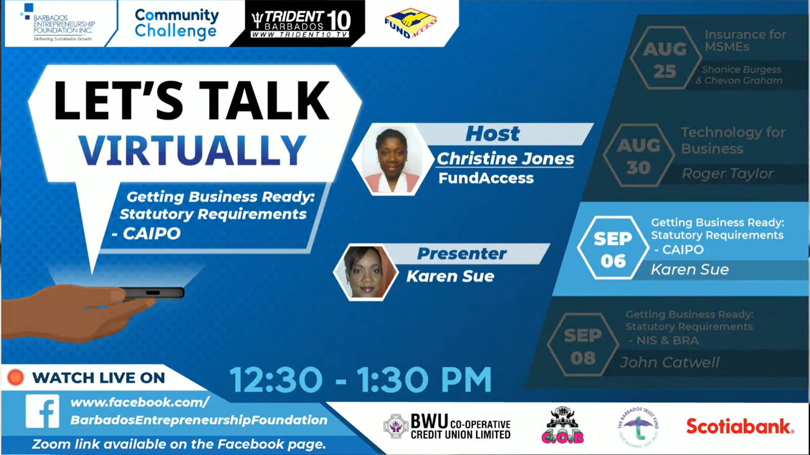 Let's Talk Virtually - Statutory Requirements (CAIPO)